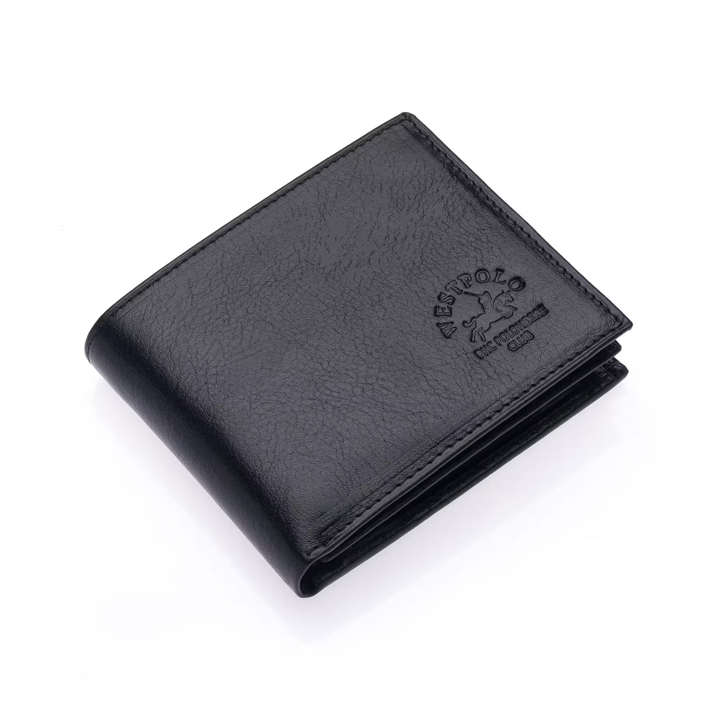 Westpolo Genuine Leather Men Classic Wallet (36)