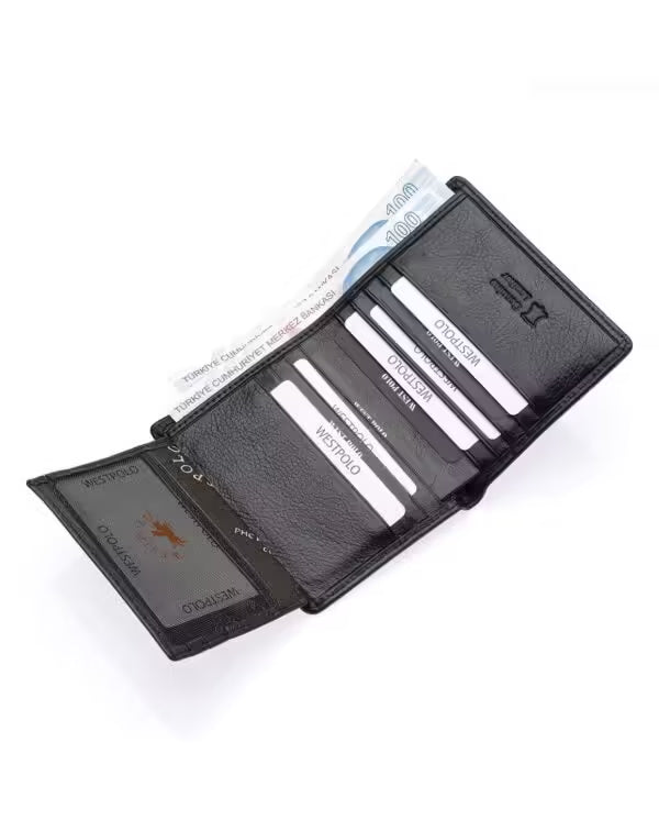 Westpolo Genuine Leather Men Wallet (1900)