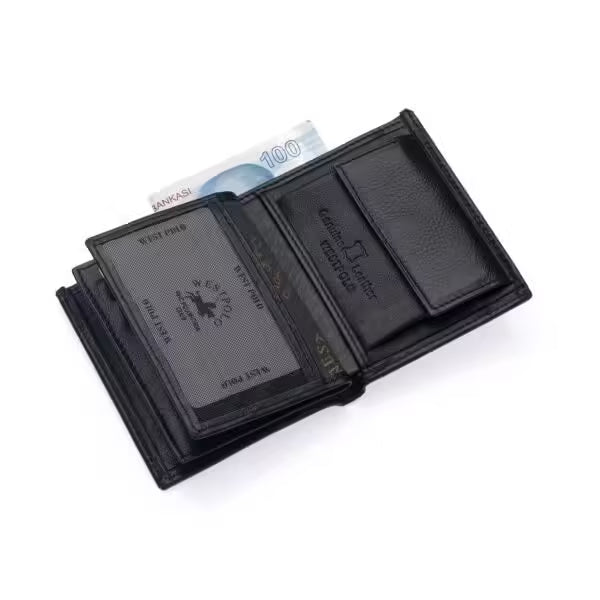 Westpolo Genuine Leather Men Wallet (228)