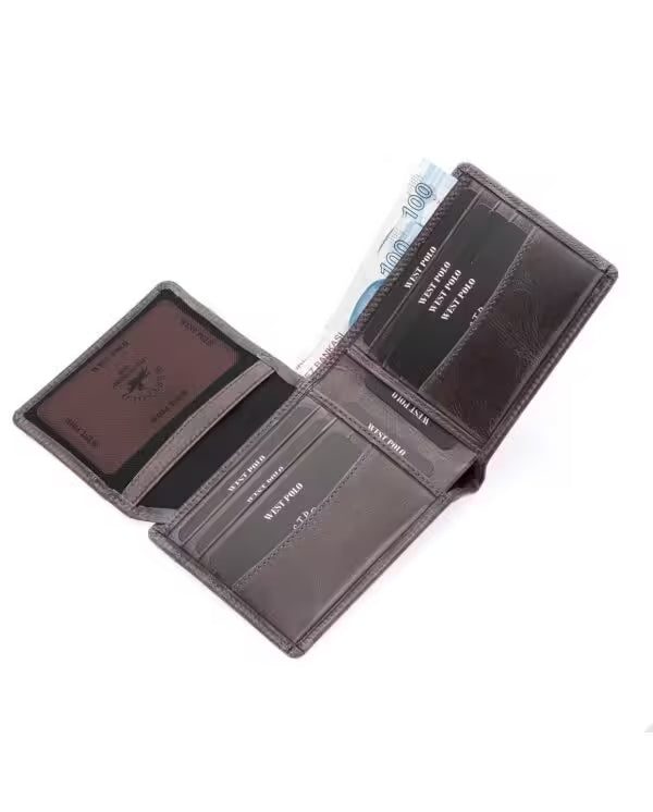 Westpolo Genuine Leather Men's Wallet (1616C)