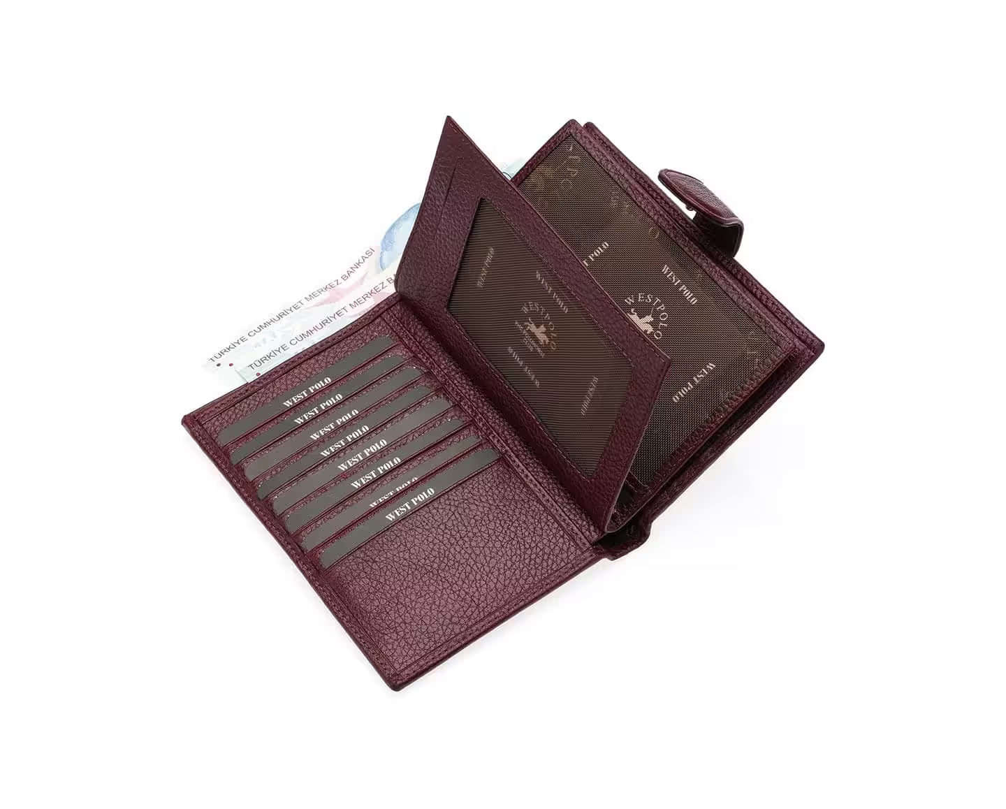 Westpolo Genuine Leather Unisex Wallet (421)