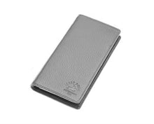 Portefeuille long unisexe Westpolo Harley en cuir véritable, grande capacité, avec compartiment pour téléphone (2741)