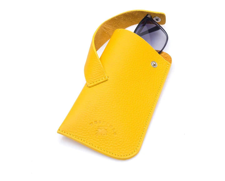 westpolo lonex genuine leather glasses case – yellow featured img