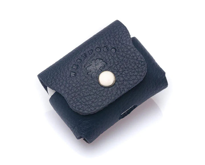 westpolo poine genuine leather case – navy blue featured img