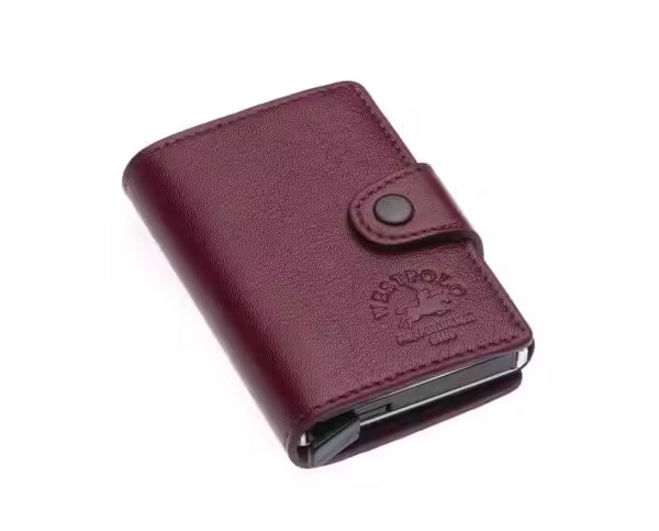 Westpolo Genuine Leather Unisex Cardholder Wallet (5510)