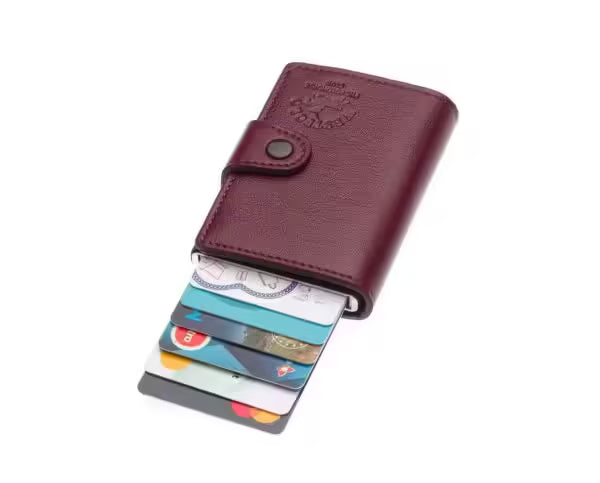 Westpolo Genuine Leather Unisex Cardholder Wallet (5510)