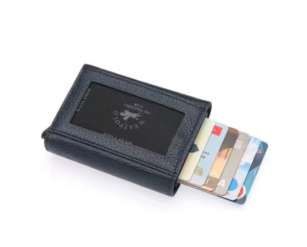 Westpolo Genuine Leather Unisex Cardholder Wallet (5520)
