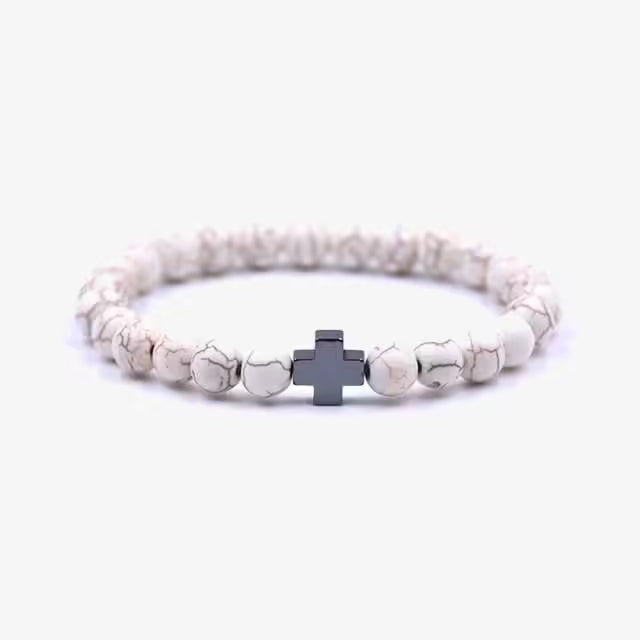 White Beads Bracelet (EGBT002)