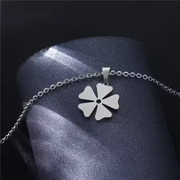 Collier unisexe avec pendentif moulin à vent (EGN178)