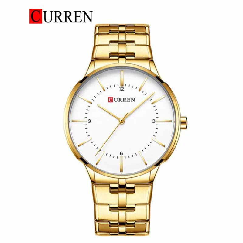 CURREN 8321 Men's Stainless Steel Watch ( Gold)