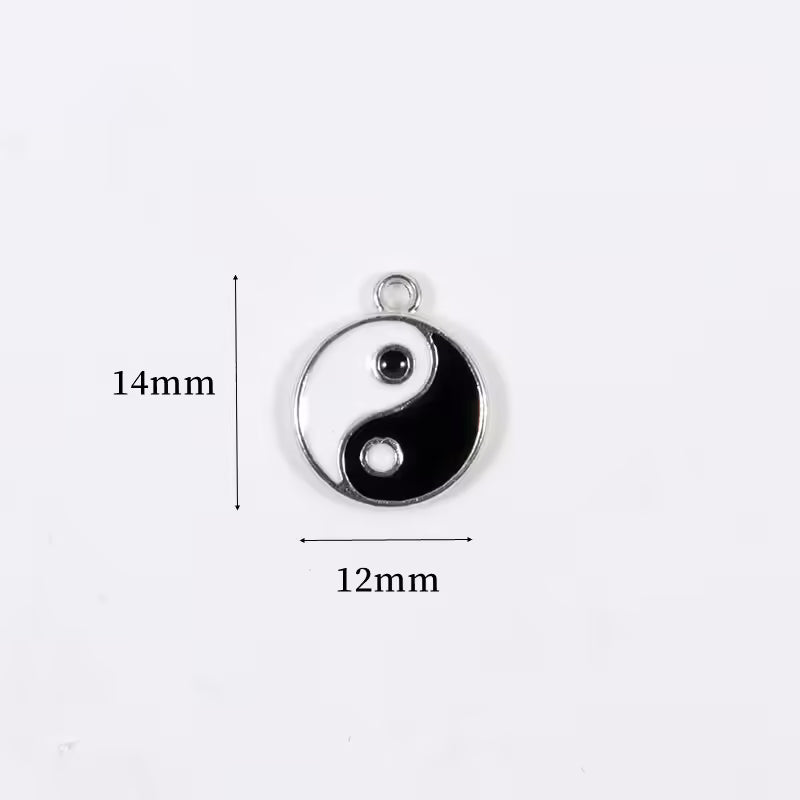 Yin Yang Sign Beads Bracelet (EGBT006)