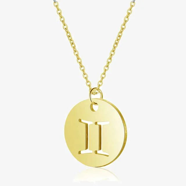 zodiac pendant stainless steel unisex necklace egn049 gallery img 8 jpg