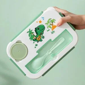 Boîte à déjeuner durable pour étudiant avec compartiments – Contenant alimentaire étanche pour l'école, les voyages et les repas quotidiens