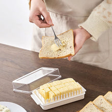 Beurrier et boîte de conservation 2-en-1 – Récipient à fromage et à beurre avec couvercle – Beurrier à découpe précise pour réfrigérateur et organisation de la cuisine