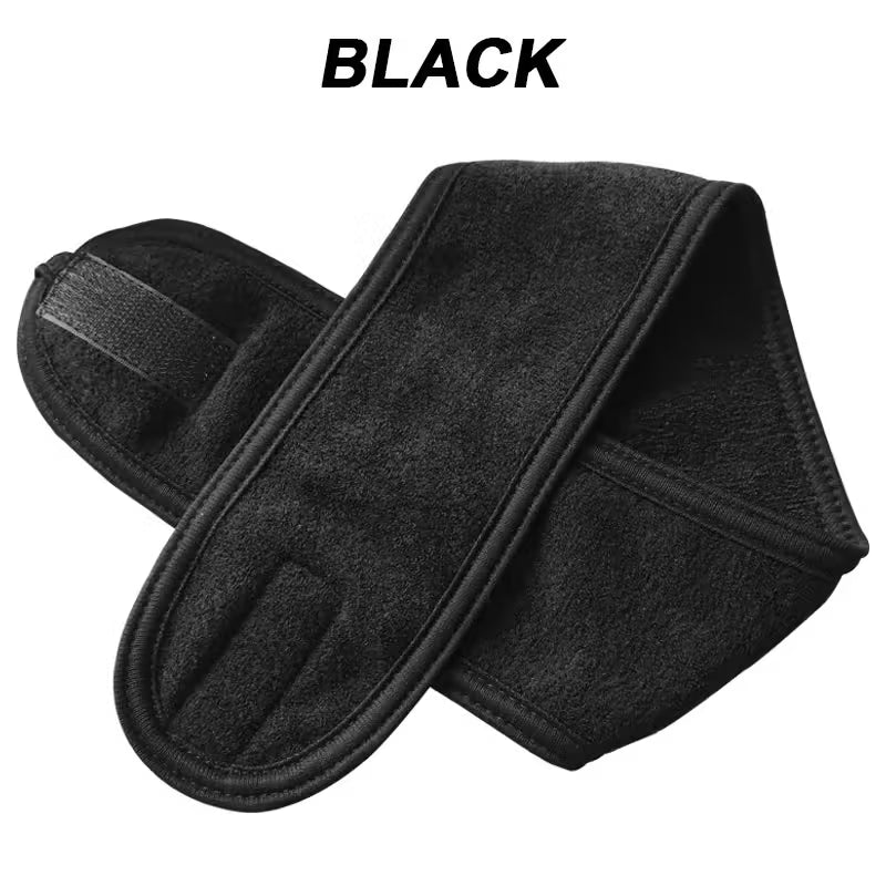 Adjustable Wide Hair Band for Women – Versatile Yoga, Spa, Bath, and Makeup Headband for Face Washing and Cosmetic Applications