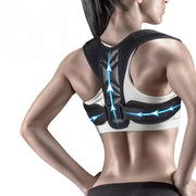 Adjustable Posture Corrector for Men and Women - Prevents Hunchback, Supports Shoulders and Spine