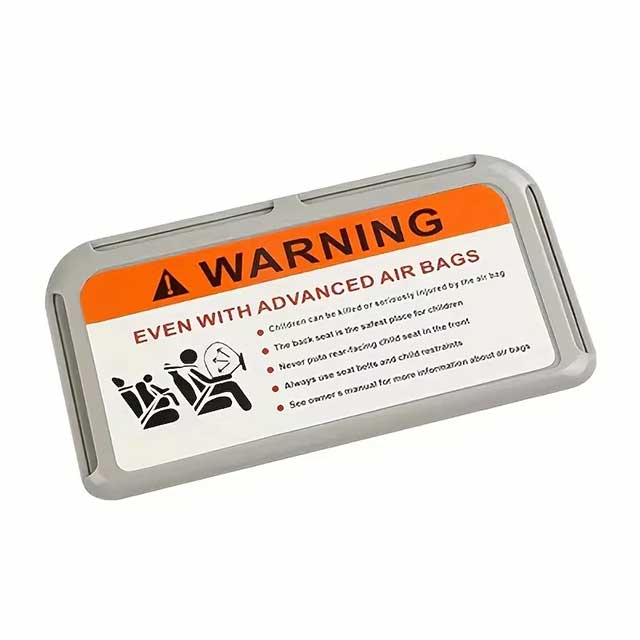 1 Pack Car Visor Card Holder – Durable PVC Temporary Parking Card & ID Storage Box for Credit Cards & Safe Organization