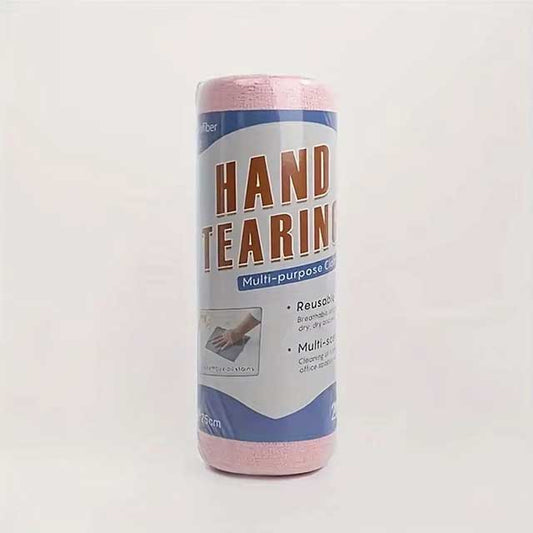 1 Roll Kitchen Dishwashing Towel – Absorbent & Dust-Free Cleaning Cloth for Home & Car