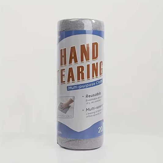 1 Roll Kitchen Dishwashing Towel – Absorbent & Dust-Free Cleaning Cloth for Home & Car