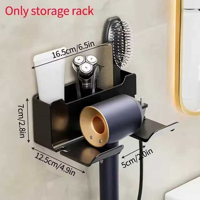 1 Pcs Hair Dryer Holder Wall Mount
