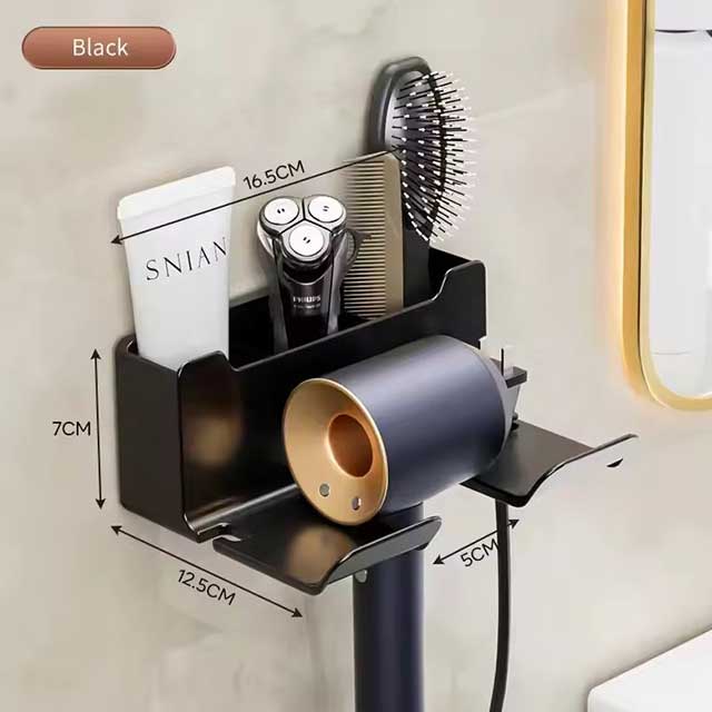 1 Pcs Hair Dryer Holder Wall Mount