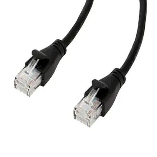 10-Pack Black RJ45 Cat 6 Ethernet Patch Cable – 3ft, 1Gbps Speed, Gold-Plated Connectors (L6LLA010-CS-R)