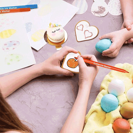 10-Pack Edible Food Coloring Pens