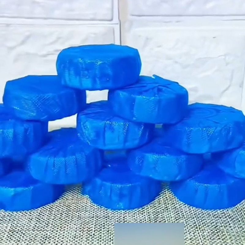 10-Piece Lemon Scented Toilet Cleaning Tablets – Automatic Blue Bubble Bowl Deodorizer – 10-Pack Stubborn Stain Remover & Long-Lasting Freshness Tablets for Bathroom Toilets