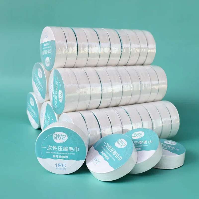 10-Piece Portable Compressed Towel Set – Extra Large 30x50cm Disposable Travel Towels – Quick-Drying Magic Washcloths for Hotel, Outdoor, & Emergency Use – Washable & Biodegradable Face Napkins (10 PCS/Set)