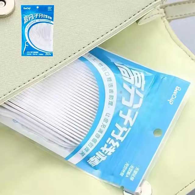 100 PCS Floss Family Pack – Ultra-Fine Disposable Toothpicks with Double Head for Portable Flossing & Dental Care
