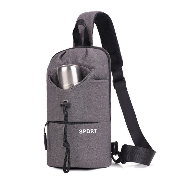 Bottle Space Unisex Sport Chest Bag (EGB252)