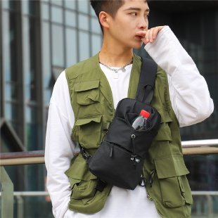 Bottle Space Unisex Sport Chest Bag (EGB252)