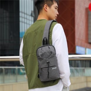 Bottle Space Unisex Sport Chest Bag (EGB252)