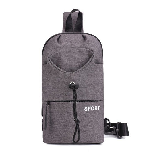 Bottle Space Unisex Sport Chest Bag (EGB252)