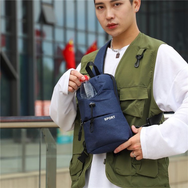 Bottle Space Unisex Sport Chest Bag (EGB252)