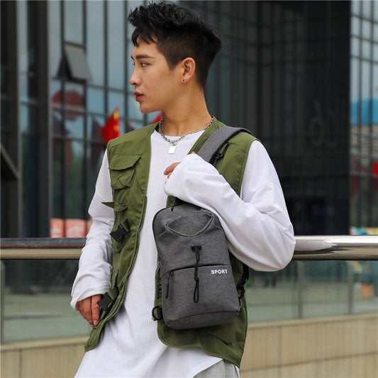 Bottle Space Unisex Sport Chest Bag (EGB252)