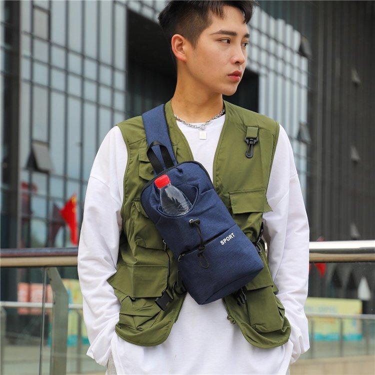 Bottle Space Unisex Sport Chest Bag (EGB252)