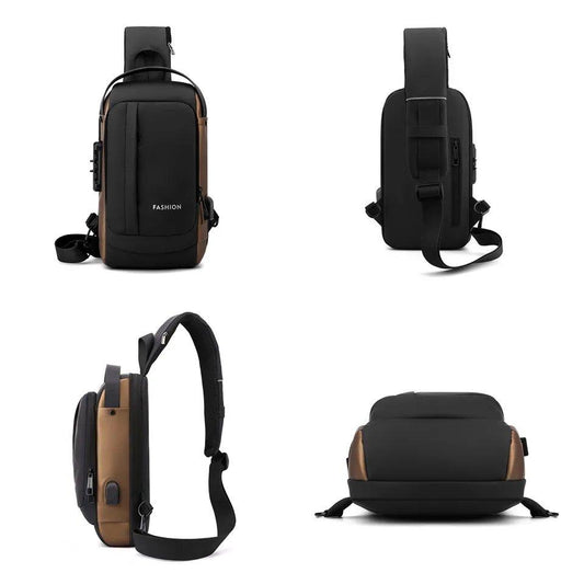 Sac de poitrine unisexe imperméable au design nouveau