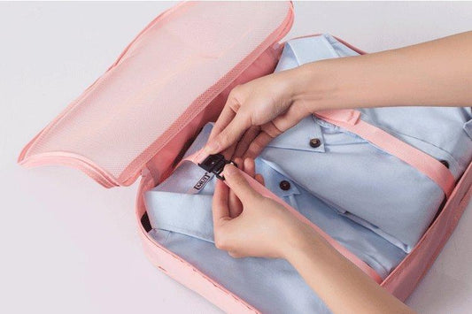 مجموعة من 7 قطع لتنظيم الأمتعة المحمولة
