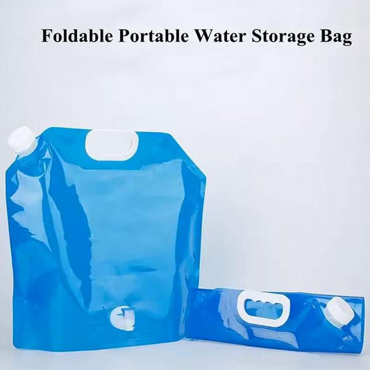 10L Camping Water Bag – Portable Folding Water Container, Collapsible Bucket for Outdoor Travel &amp; Camping Supplies