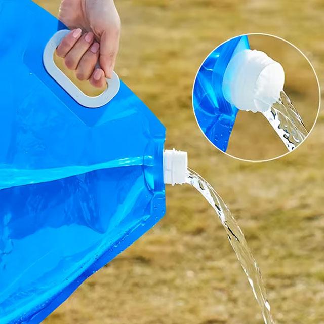 10L Camping Water Bag – Portable Folding Water Container, Collapsible Bucket for Outdoor Travel &amp; Camping Supplies