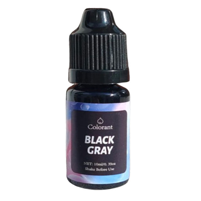 10ml Black/Gray Liquid Wax Dye – Premium COLORANT for Candle Making and Wax Crafts