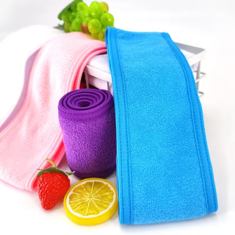 Adjustable Wide Hair Band for Women – Versatile Yoga, Spa, Bath, and Makeup Headband for Face Washing and Cosmetic Applications