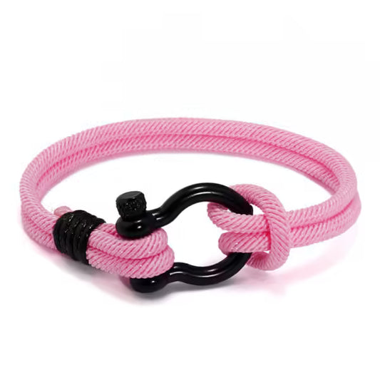 Bracelet fait main en corde de Milan 12 couleurs (EGBT080)