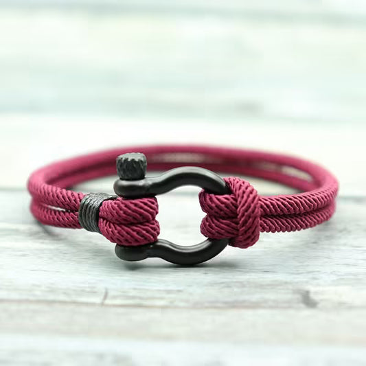 Bracelet fait main en corde de Milan 12 couleurs (EGBT080)