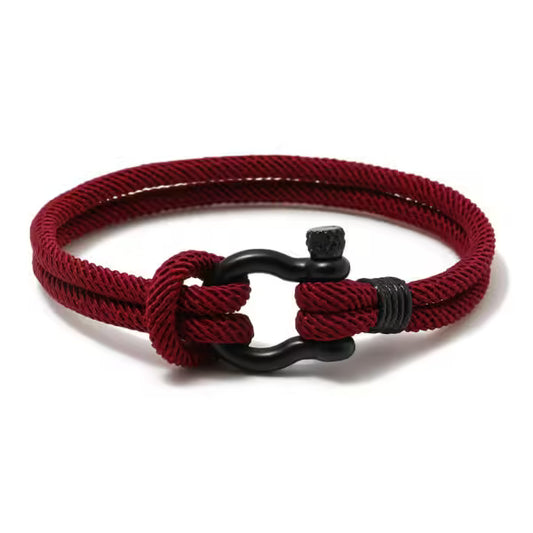 Bracelet fait main en corde de Milan 12 couleurs (EGBT080)