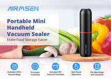 Portable Vacuum Sealer for Food – Airtight Food Storage System, Keep Food Fresh and Safe