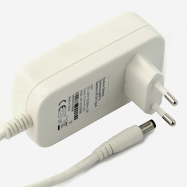 12V 2.5A Power Supply Adapter – DC 5.5mm x 2.1mm Plug for LED Strip, CCTV, and Electronics