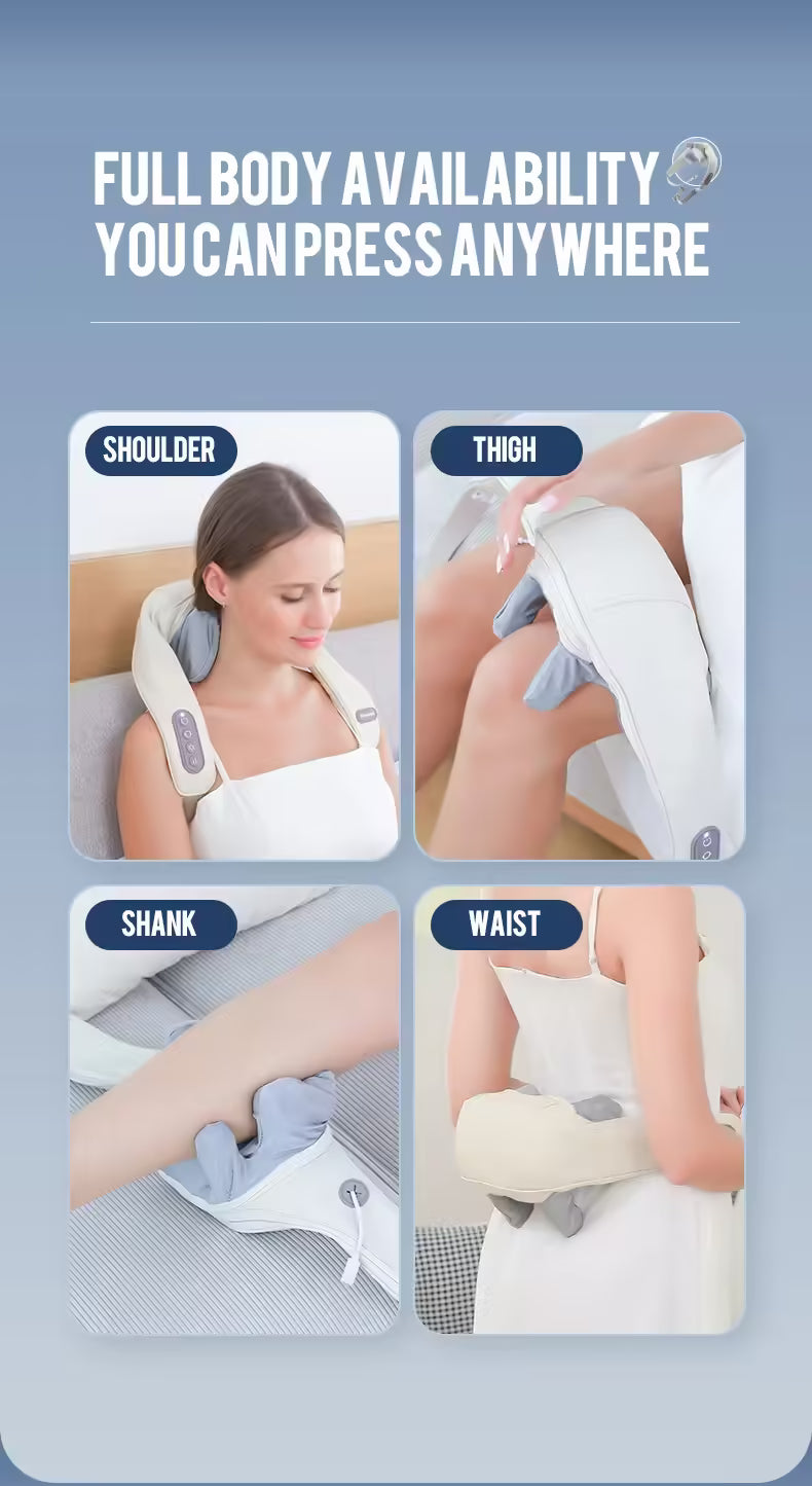 Foreverlily Wireless Neck and Back Massager