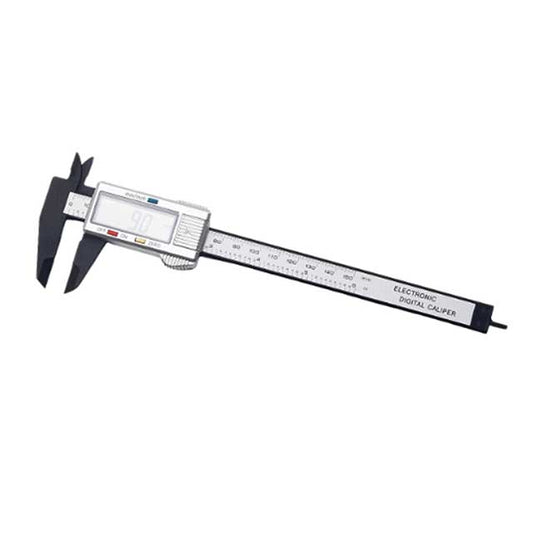 150mm Electronic Digital Caliper – Carbon Fiber Vernier Gauge Micrometer Measuring Tool with LCD Display | Precision Digital Ruler
